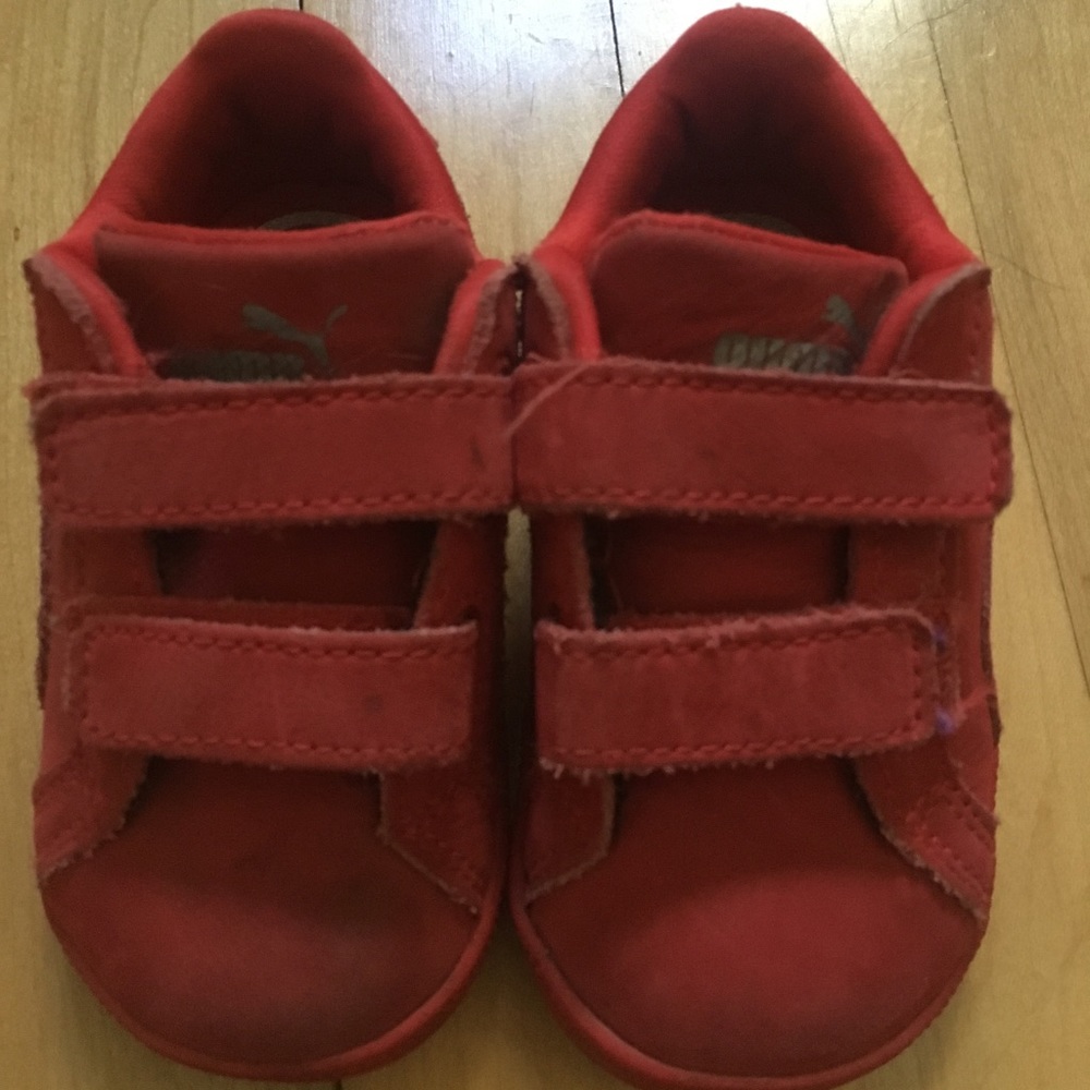 Good used condition, puma toddler shoes